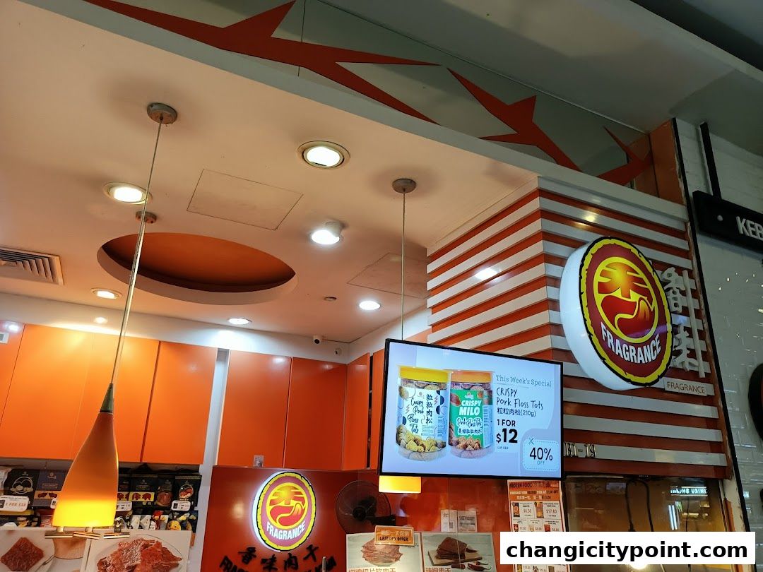 Fragrance Bak Kwa  Changi City Point 香味肉干  樟城坊