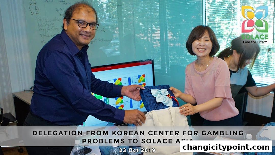 Delegation from Korean Center for Gambling Problems visits Solace Asia.