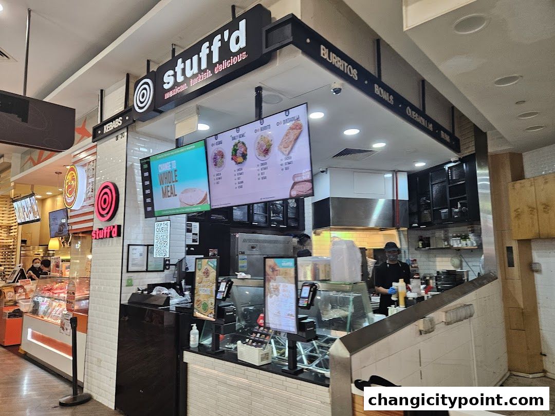 The Stuff'd shop offers Mexican, Turkish, and delicious food with kebabs, burritos, and bowls.