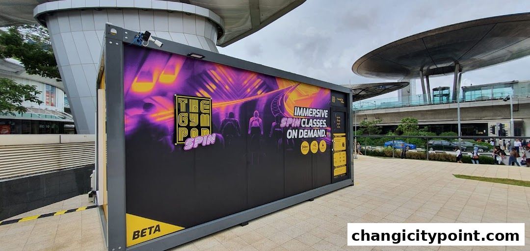 The Gym Pod Spin offers immersive spin classes on demand in a modern, accessible pod.