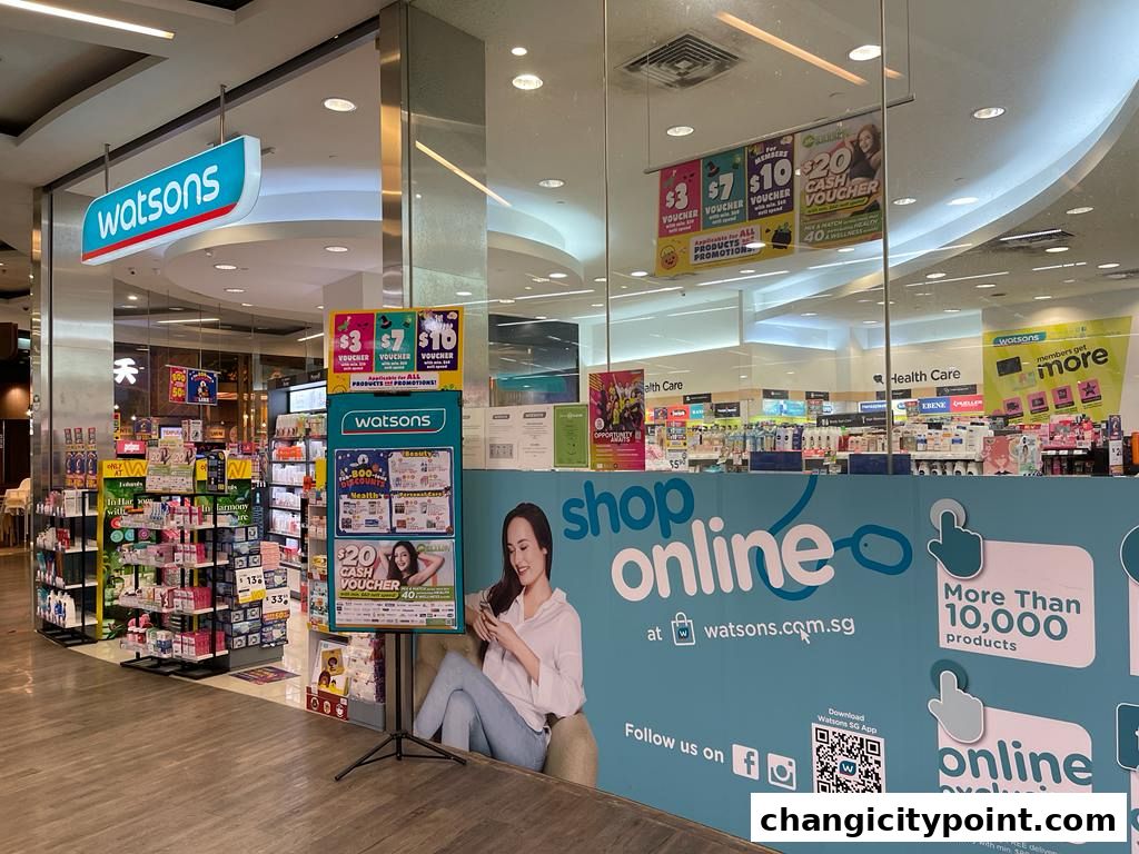 Watsons Changi City Point Click  Collect