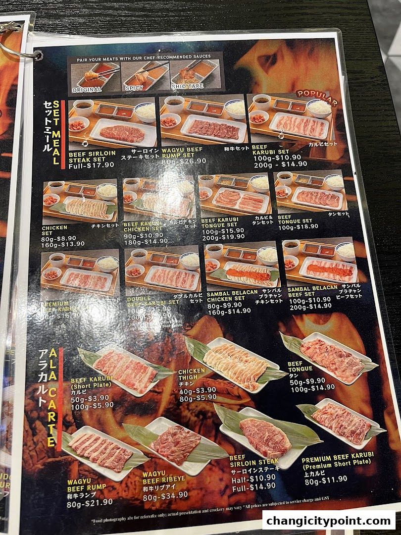 Yakiniku Shokudo Changi City Point