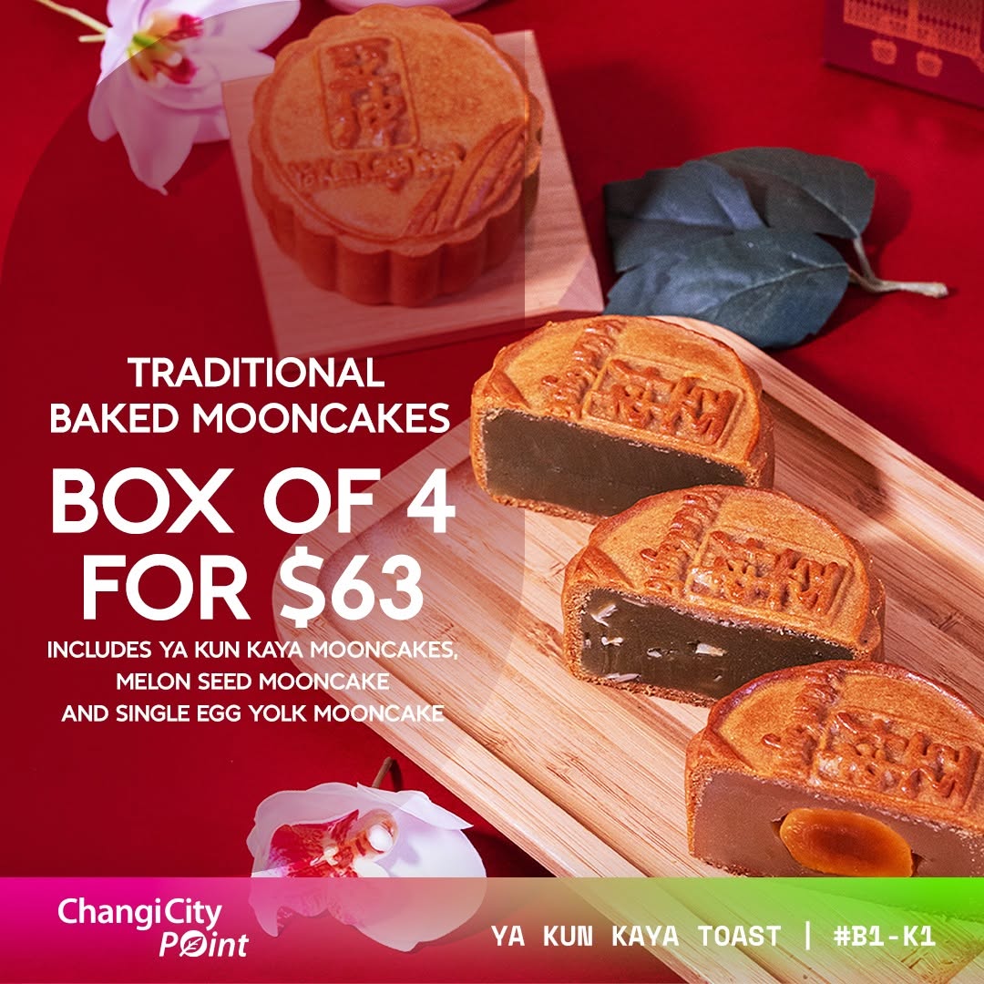 Ya Kun Kaya Toast Traditional Baked Mooncakes