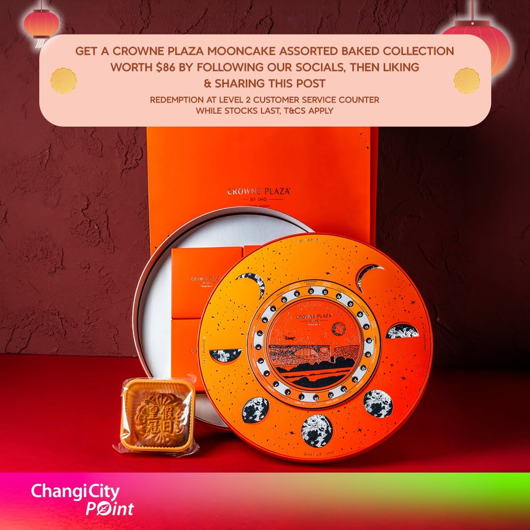 Crowne Plaza Mooncake Assorted Baked Collection at Changi City Point