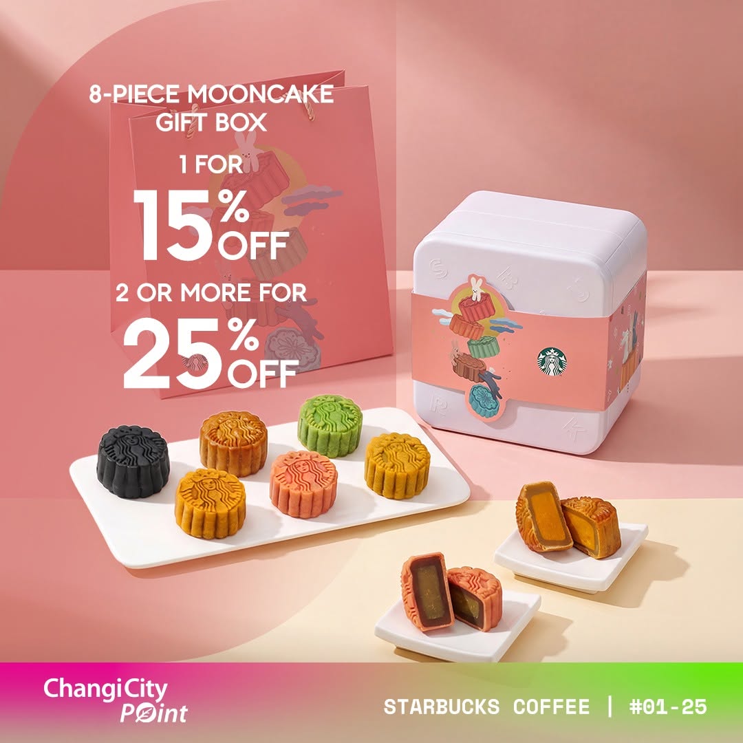 Starbucks 8-Piece Mooncake Gift Box