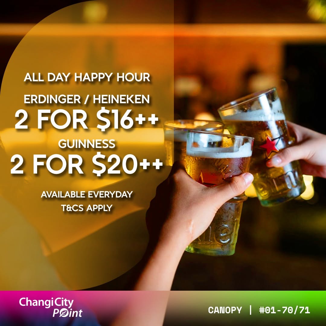 Canopy beer happy hour