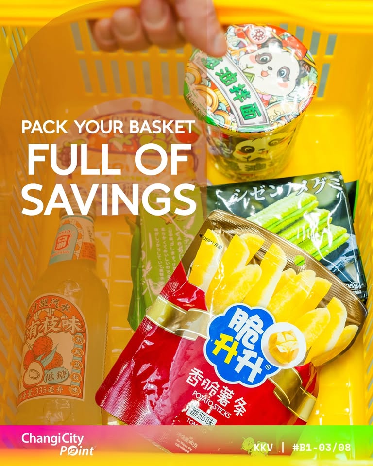 KKV products at Changi City Point