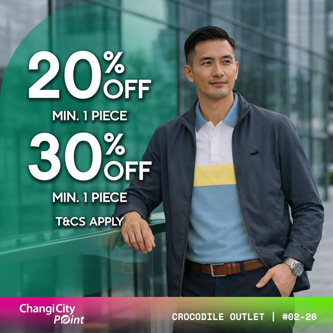 Crocodile Outlet National Day promotion