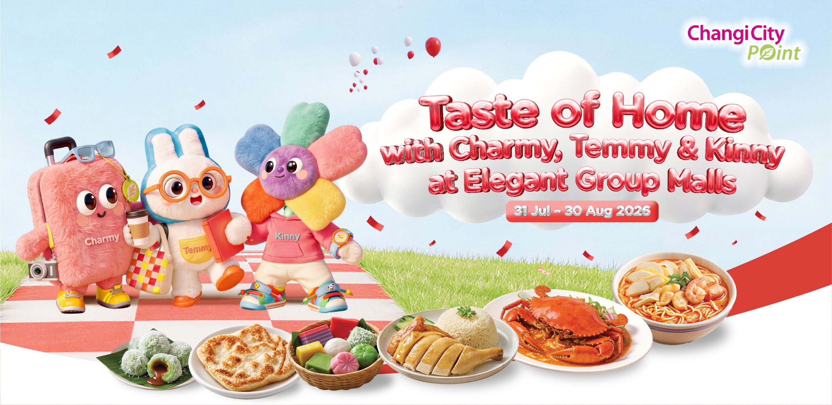 Taste of Home with Charmy, Temmy and Kinny at Changi City Point