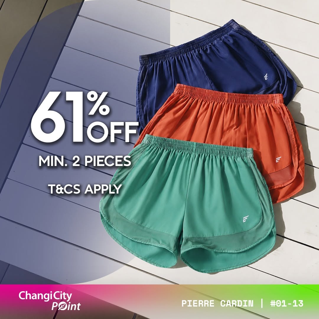Pierre Cardin National Day promotion